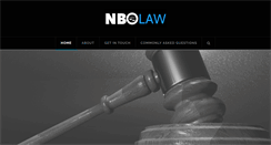 Desktop Screenshot of nbolaw.com